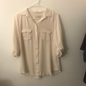 LOFT Tops - Loft Cream Blouse LOFT Tops - Loft Cream Blouse